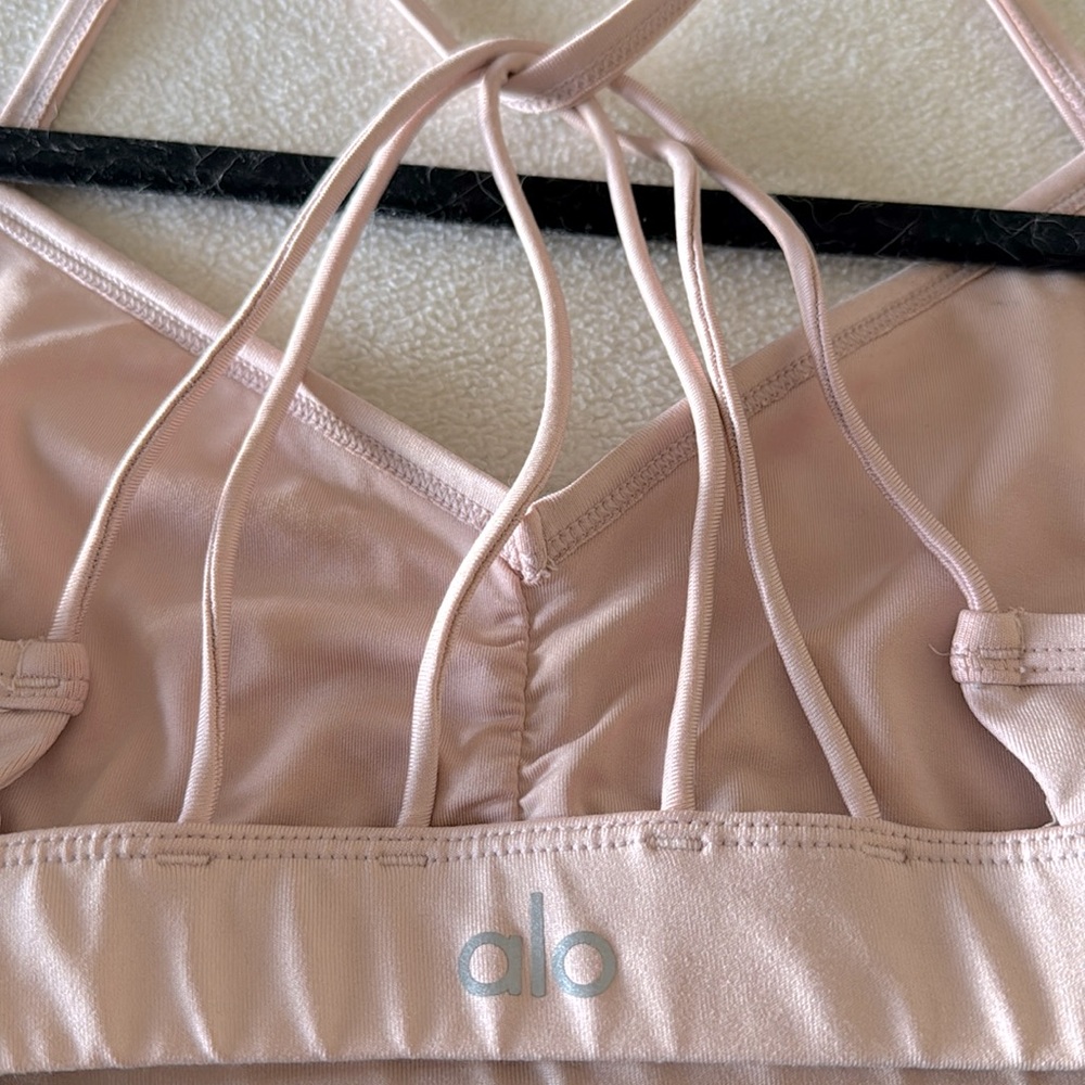 ALO bra top Nude Pink XS